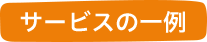 サービスの一例